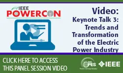 Keynote Talk 3: Trends and Transformation of the Electric Power Industry