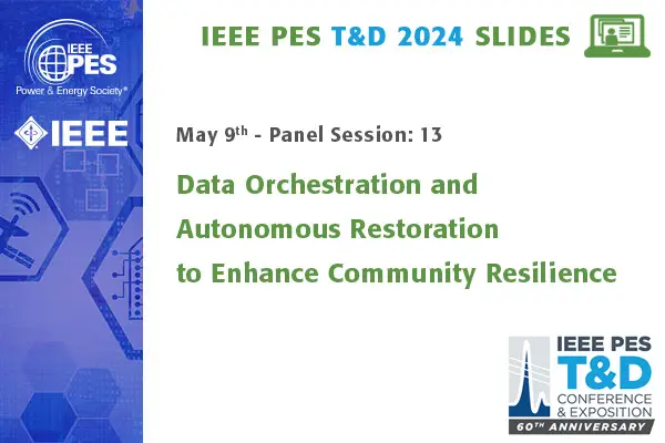 Data Orchestration and Autonomous Restoration to Enhance Community Resilience