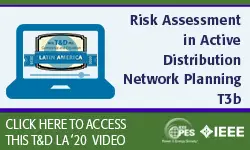 2020 PES TDLA 9/28 Panel Video: Risk Assessment in Active Distribution Network Planning (En español)