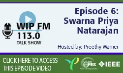 WIP FM 113.0 Talk Show -Ep. 6: Swarna Priya Natarajan (video)