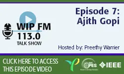 WIP FM 113.0 Talk Show -Ep. 7: Ajith Gopi (video)