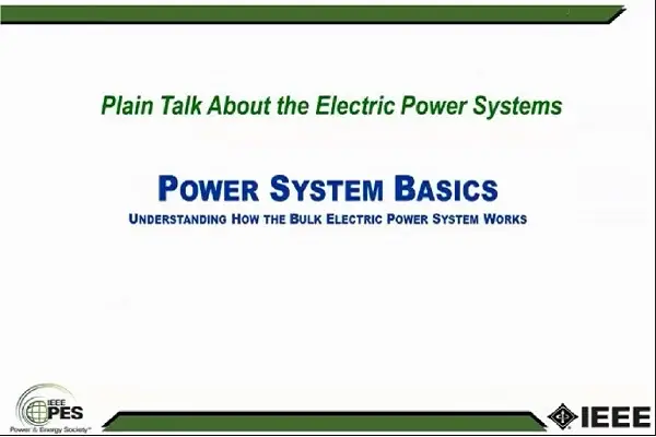 Power System Basics - Session 1