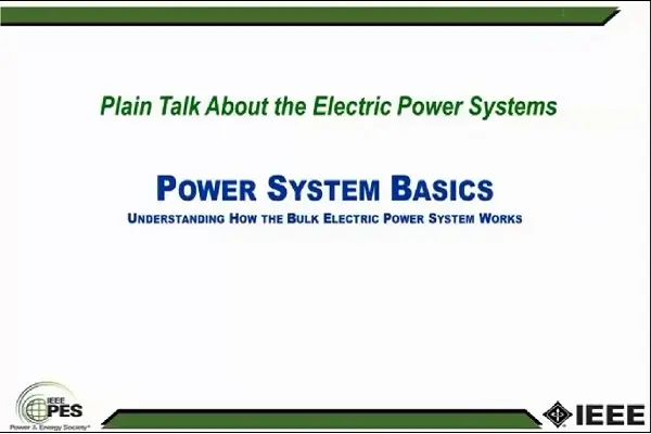 Power System Basics - Session 4