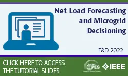 Net Load Forecasting and Microgrid Decisioning - Principles and Applications (Slides)