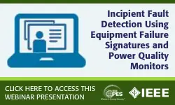 Incipient Fault Detection Using Equipment Failure Signatures and Power Quality Monitors - Slide Presentation