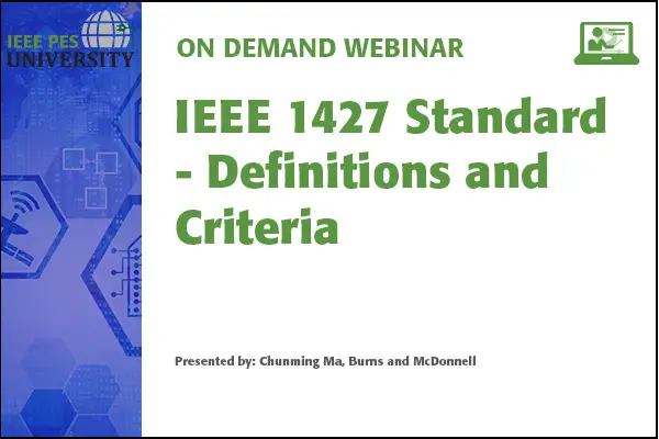 Tutorial IEEE 1427 Standard- Definitions and Criteria