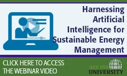 Harnessing Artificial Intelligence for Sustainable Energy Management: Defending Against Climate Change (video)