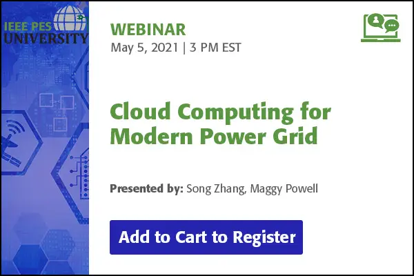 Cloud Computing for Modern Power Grid (Video)