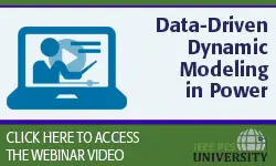 Data-Driven Dynamic Modeling in Power Systems (Video)