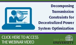 Decomposing Transmission Constraints for Decentralized Power System Optimization (Video)