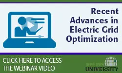 Recent Advances in Electric Grid Optimization (Video)