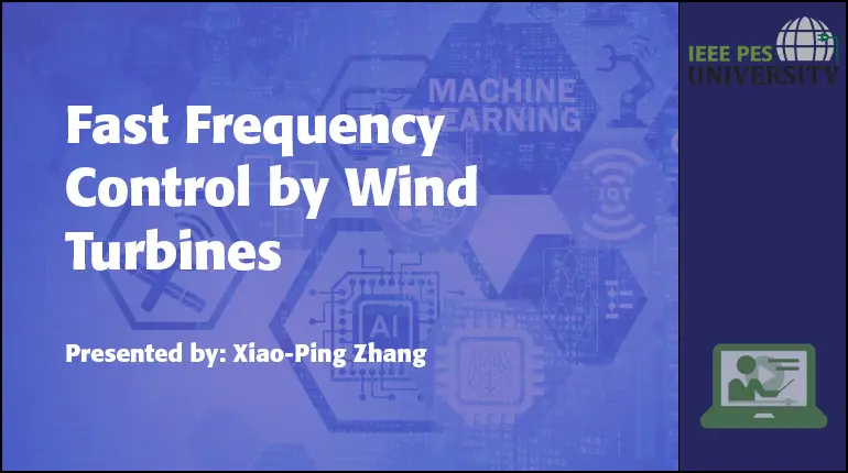 Fast Frequency Control by Wind Turbines (Video)