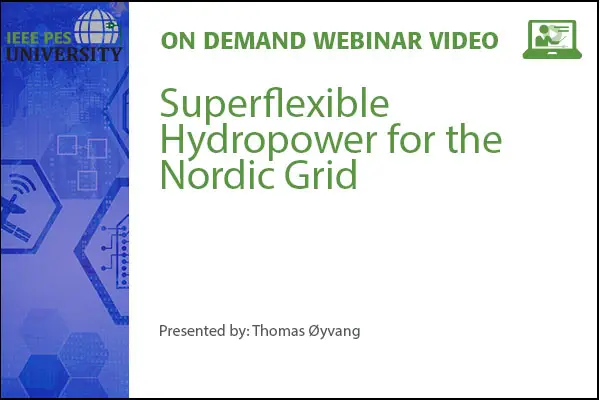 Superflexible Hydropower for the Nordic Grid (Video)