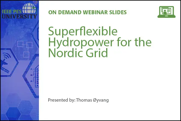 Superflexible Hydropower for the Nordic Grid (Slides)