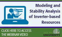 Modeling and Stability Analysis of Inverter-based Resources (Video)