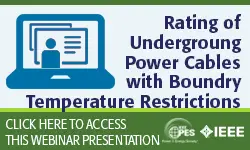 Rating of Underground Power Cables with Boundary Temperature Restrictions - Slide Presentation
