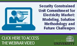 Security Constrained Unit Commitment for Electricity Market: Modeling, Solution Methodology and Future Challenges (Video)