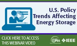 U.S. Policy Trends Affecting Energy Storage (Recorded Webinar)