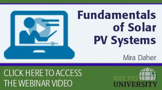 Fundamentals of Solar PV Systems (Video)