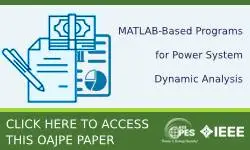 MATLAB-Based Programs for Power System Dynamic Analysis