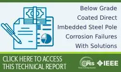 Below Grade Coated Direct Imbedded Steel Pole Corrosion Failures With Solutions