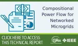 Compositional Power Flow for Networked Microgrids
