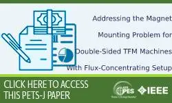 Addressing the Magnet Mounting Problem for Double-Sided TFM Machines With Flux-Concentrating Setup