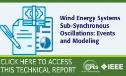 Wind Energy Systems Sub-Synchronous Oscillations: Events and Modeling