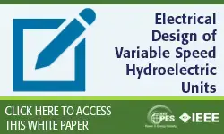 Electrical Design of Variable Speed Hydroelectric Units