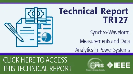 Synchro-Waveform Measurements and Data Analytics in Power Systems (TR 127)