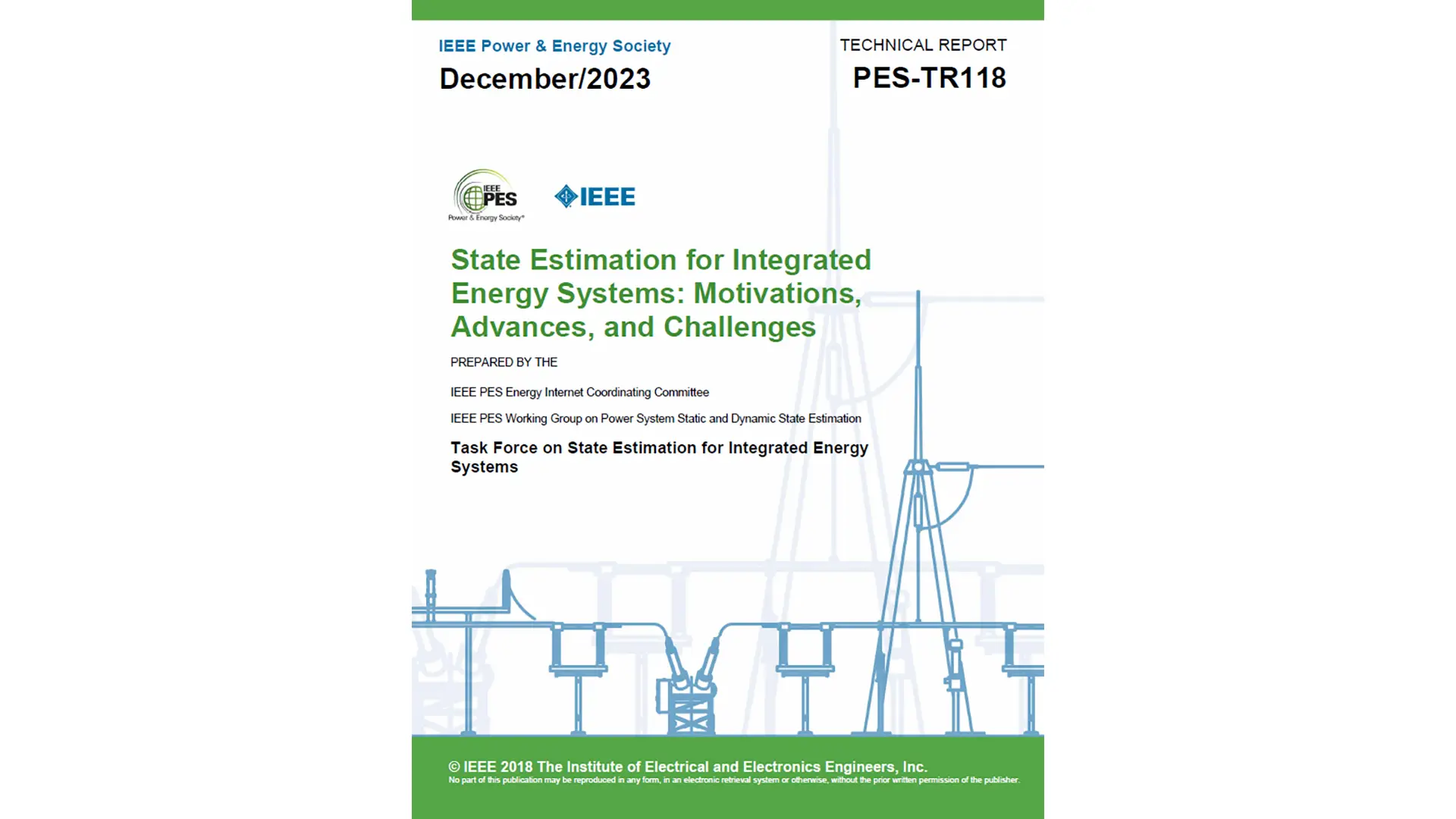State Estimation for Integrated Energy Systems: Motivations, Advances, and Challenges (TR118)