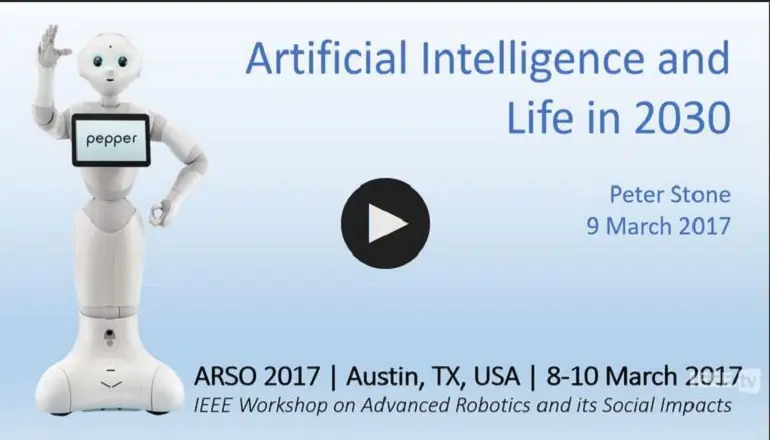 Artificial Intelligence and Life in 2030