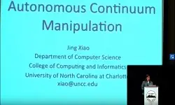 Autonomous Continuum Manipulation