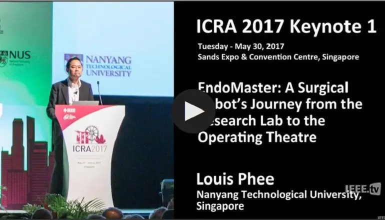 EndoMaster: A Surgical Robot''s Journey from the Research Lab to the Operating Theatre