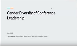WIE Gender Diversity of Conference Leadership