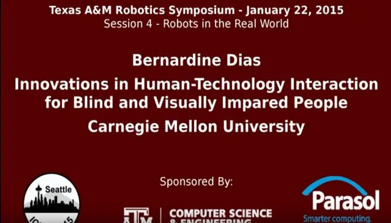 Innovations in Human Technology Interaction for Blind and Visually Impaired People