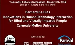 Innovations in Human Technology Interaction for Blind and Visually Impaired People