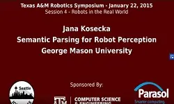 Semantic Parsing for Robot Perception