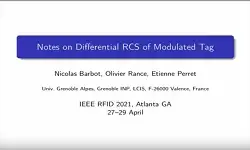Notes on Differential RCS of Modulated Tag