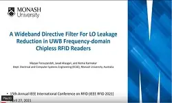 A Wideband Directive Filter For LO Leakage Reduction in UWB Frequency Domain Chipless RFID Readers