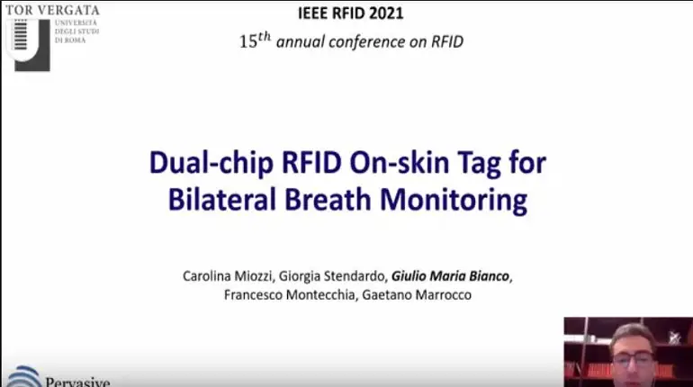 Dual Chip RFID On Skin Tag for Bilateral Breath Monitoring