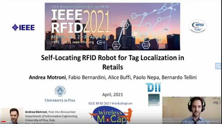 Self Locating RFID Robot for Tag Localization in Retails