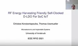 WEH: RF Energy Harvesting Friendly Self-Clocked D-LDO For SoC IoT