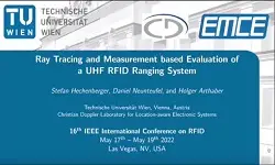 Ray Tracing and Measurement Based Evaluation of a UHF RFID Ranging System