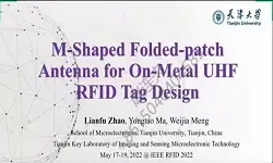 M Shaped Folder Patch Antenna for On Metal UHF RFID Tag Design