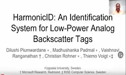 HarmonicID: An Identification System for Low Power Analog Backscatter Tags