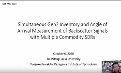 B1 Simultaneous Gen2 Inventory and Angle of Arrival Measurement of Backscatter Signals with Multiple Commodity SDRs