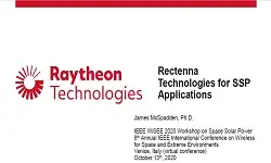 Rectenna Technologies for SSP Applications