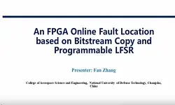 An FPGA Online Fault Location Based on Bitstream Copy and Progammable LFSR