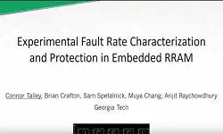 Experimental Fault Rate Characterization and Protection in Embedded RRAM
